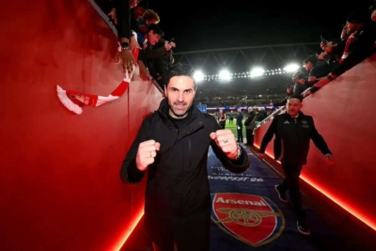 أرتيتا: الابتعاد عن الألقاب يغذي حماس أرسنال لمواجهة السيتي الحاسمة